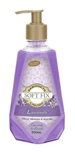 Sabonete Líquido Lavanda Soft Fix 500ml MercadoLivre