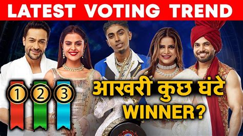 Bigg Boss 16 LATEST Voting Trend Aakhri Kuch Ghante Kaun Banega