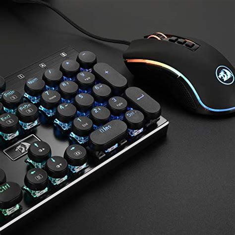 Redragon K Rk Rgb Led Backlit Wired Mechanical Gaming Keyboard