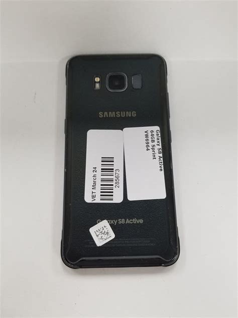 Samsung Galaxy S8 Active 64gb Gray Sm G892u Sprint Reduced Price