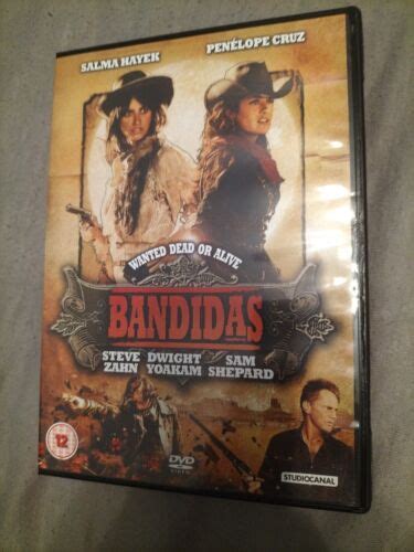 Bandidas Dvd Steve Zahn Salma Hayek Penelope Cruz Sam Shepard Ebay