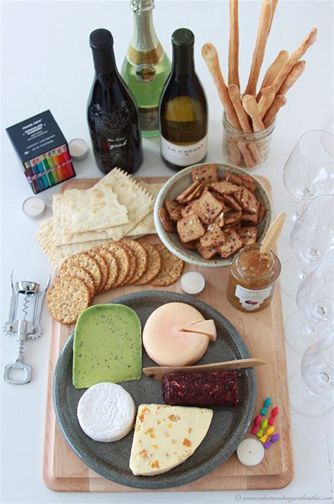 Wine & Cheese Board - Cooking With Ruthie