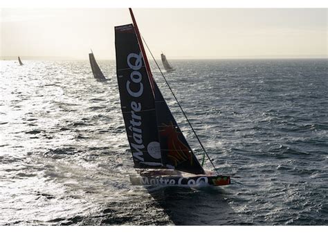 VOILE Transat Jacques Vabre Enfin le top départ pour Yoann RICHOMME