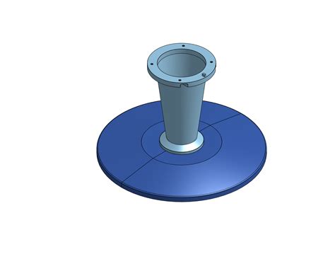 🪑 Reciprocating Fan Base・Free STL File for 3D printing・Cults