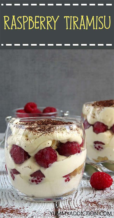 Raspberry Tiramisu Yummy Addiction