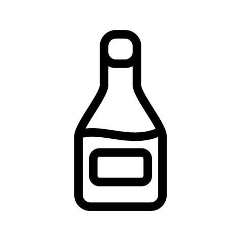 Wine Bottle Icon Vector Symbol Design Illustration 35121605 Vector Art