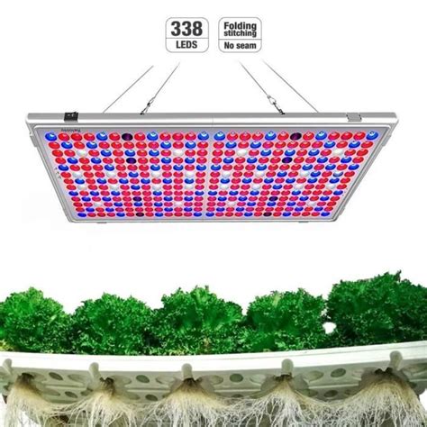 Relassy Lampe De Plante W Lampe Led Horticole Floraison Lampe De