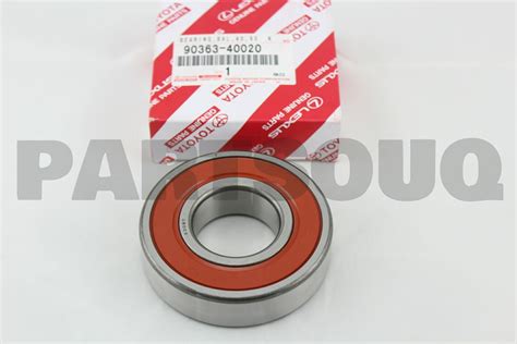 9036340020 Genuine Toyota BEARING FOR REAR AXLE SHAFT RH LH 90363