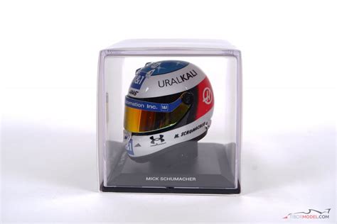 Helmet Mick Schumacher 2021 Belgian GP 1 4 Schubeth Tibormodel