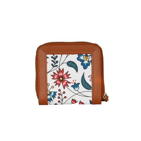 Priyaasi White Tropical Floral Mini Wallet Buy Priyaasi White Tropical