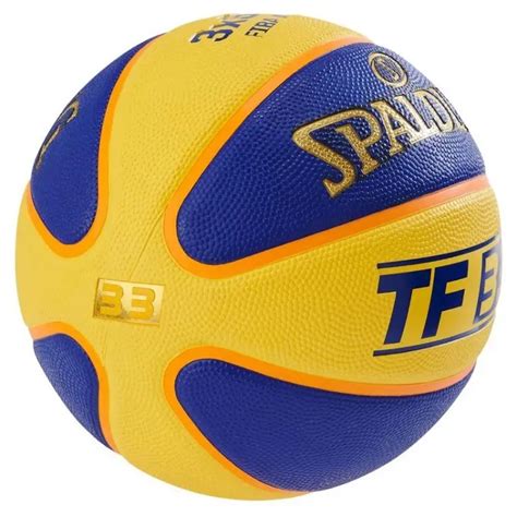 Bal N Spalding All Tf Yellow Blue Sz Rubber Talla