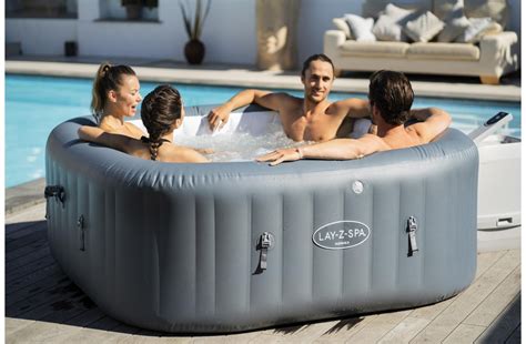 Bestway Lay Z Spa Hawaii Hydrojet Pro Opblaasbare Jacuzzi Persoons