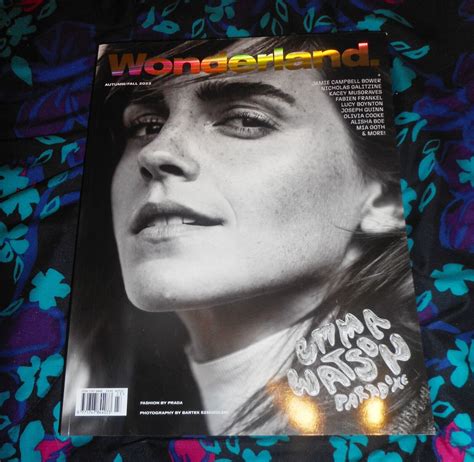 Emma Watson Wonderland Magazine Fall 2022 Kacey Musgravesmia