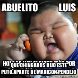 Meme Personalizado Abuelito Luis Que Chingados Dijo Este Puto Aparte