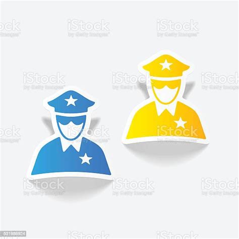 Realistic Design Element Police Officer Stock Illustration Download Image Now Authority