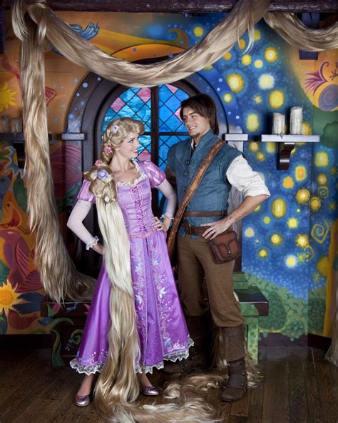 Disney Park News Rapunzel And Flynn Rider Now Greeting Guests At