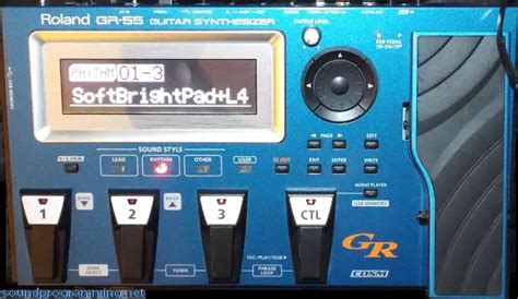 Roland GR-55 | Sound Programming