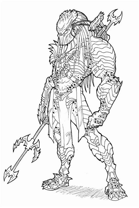 Alien Xenomorph Coloring Pages Coloring Book