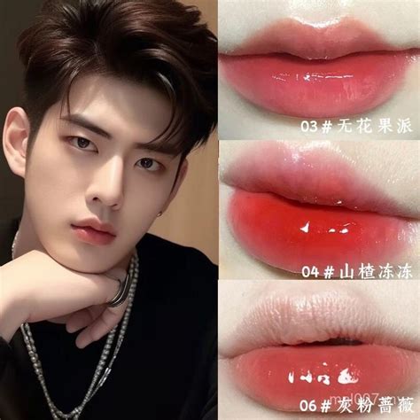 Men Men S Youthful Mirror Lipstick Nude Color Natural Moisturizing Non Stick Cup Temperament