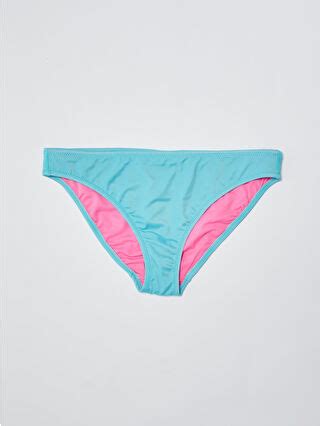 LCW DREAM Turkuaz Kadın Düz Bikini Alt S1AH02Z8 QS9 LCW