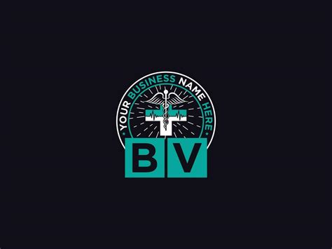 Modern Bv Medical logo, Initial Doctors BV Logo Letter For Clinic 34565326 Vector Art at Vecteezy