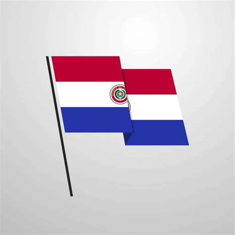 Paraguay flag icon — Stock Vector © srdjanbg #5100679