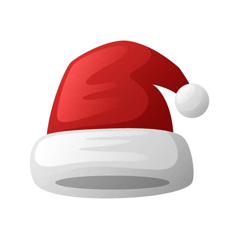 Santa Hat isolated on white background 11564565 Vector Art at Vecteezy