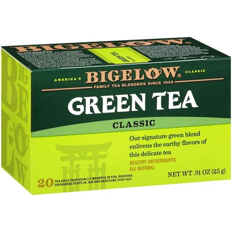 Green Tea - Classic - Bigelow Tea - Ratings & Reviews | RateTea