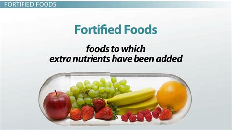 Fortified Foods | Benefits, Risks & Examples - Lesson | Study.com