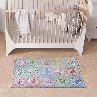 Well Woven Care Bears Icons Baby Area Rug