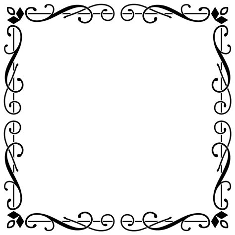 Download Fancy Elegant Frame 8 SVG | FreePNGImg