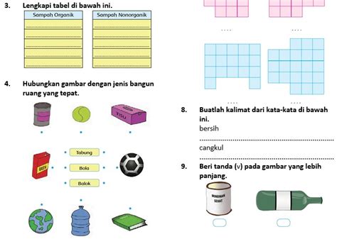 Soal Bangun Ruang Kelas 1 Sd Homecare24