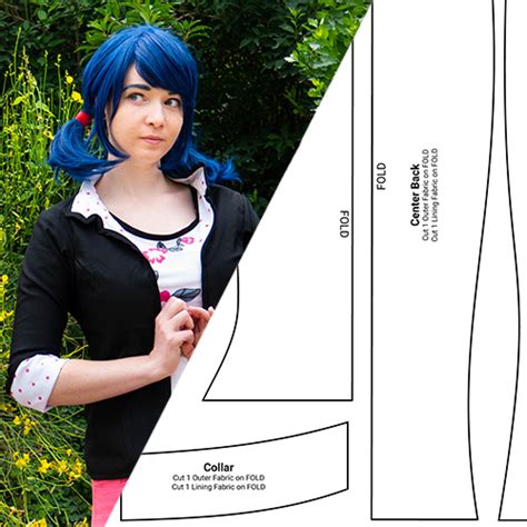 Marinette Jacket Cosplay Pattern | Miraculous Ladybug – RandomTuesday