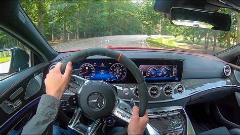 2020 Mercedes AMG GT 63 S POV Test Drive Binaural Audio YouTube