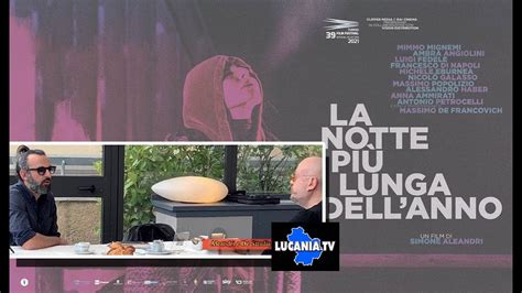 La notte più lunga dell anno intervista al regista Aleandri durante la