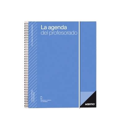 Cuaderno profesor ADDITIO Agenda profesorado Paper Gràfic Menorca