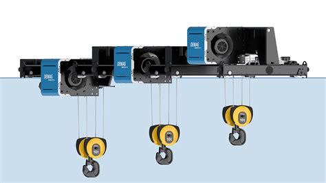 Smart Features Of DVR Rope Hoist Demag Cranes