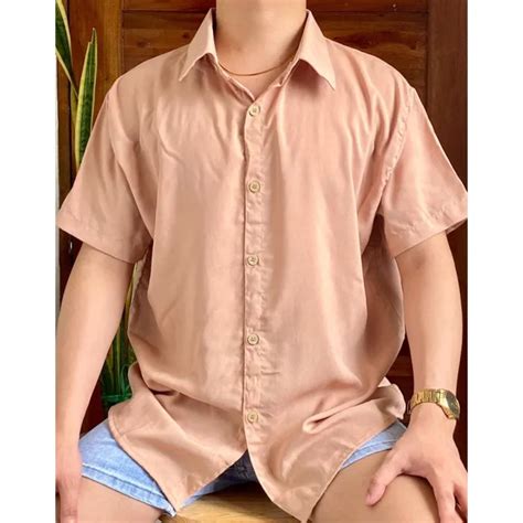 Bonjour Soft Nude Challis Polo Lazada PH