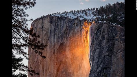 Firefall At Yosemite Park Thrills Visitors