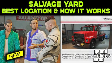 GTA 5 Online Salvage Yard Best Location How It Works ULTIMATE GUIDE