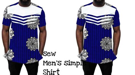 How To Sew Simple Mens Shirt Youtube