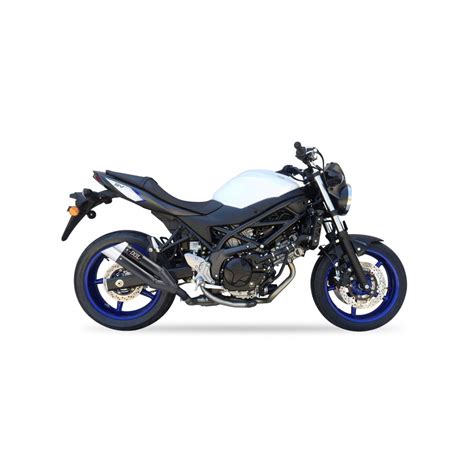 Silencieux IXIL Dual Hyperlow L3XB Inox Noir Alu Suzuki SV650S