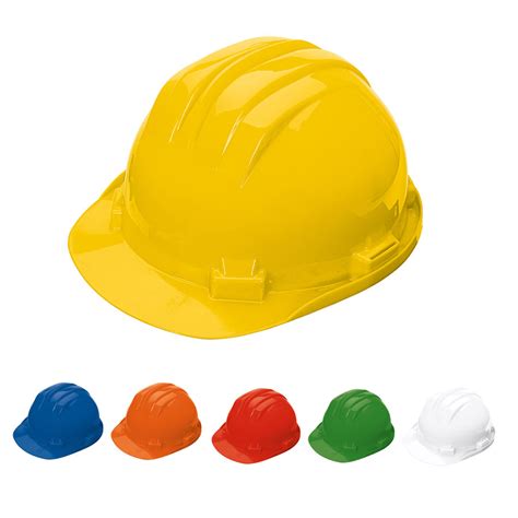 Capacete Em Polietileno Amarelo SINGER SAFETY Na M M Protek EPI S