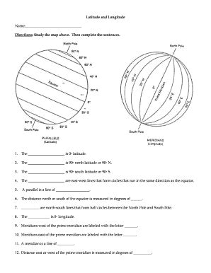 Fillable Online Latitude And Longitude WSdoc Fax Email Print PdfFiller