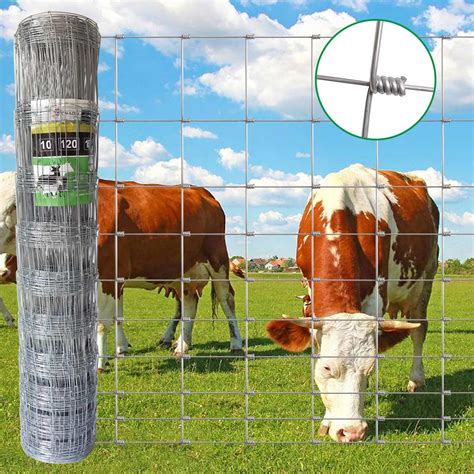 Amazon.com : Livestock Fence, 4ft X 164ft Galvanized Wire Field Wire