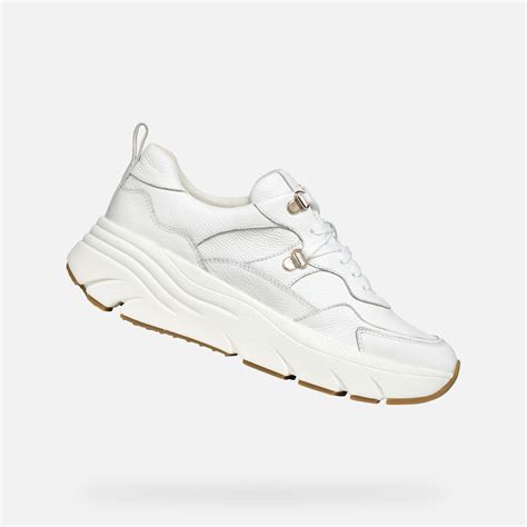 Geox Diamanta E Low Top Sneakers White Woman Geox Fw