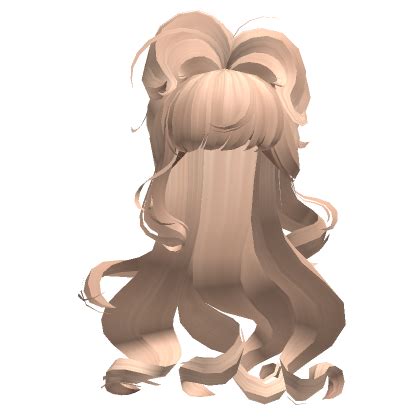 Royal Curly Updo W Bangs Blonde S Code Price RblxTrade