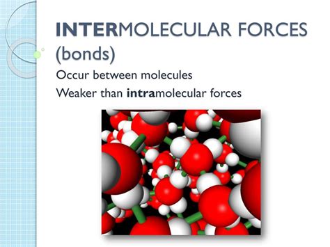 PPT INTER MOLECULAR FORCES Bonds PowerPoint Presentation Free