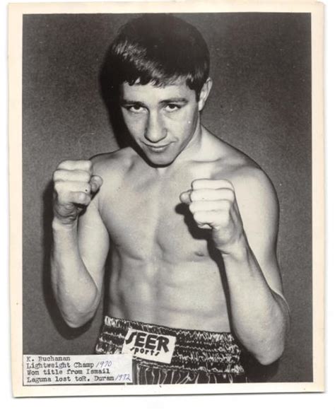 C S Ken Buchanan Vintage Boxing Photograph Lightweight Champion