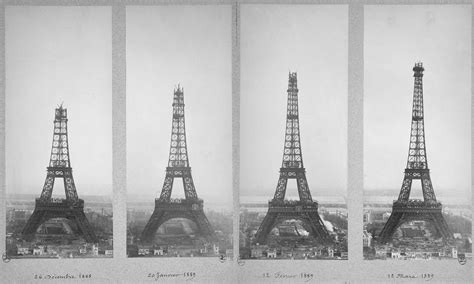 Eiffel Tower under construction, 1887-1889